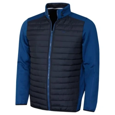 Image of Calvin Klein Mens Hybrid Jacket Dresden Blue/Navy XXXL