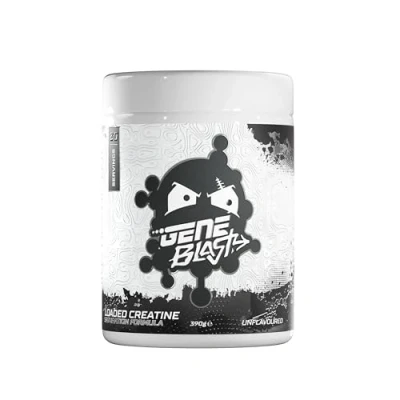 Image of Gene Blast Vegan Creatine Monohydrate Powder with Beta Alanine &amp; Taurine Pre Workout Strength Endurance Supplement for Men Women Synergistic Muscle Support Formula 500g Tub