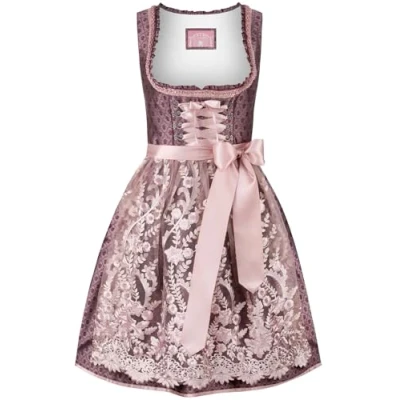 Image of Stockerpoint Women&#039;s Palina Dirndl Special Occasion Dress, Bordeaux, 6