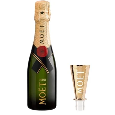 Image of Moet and Chandon Brut Imperial Miniature Champagne Sipper 2002 20 cl