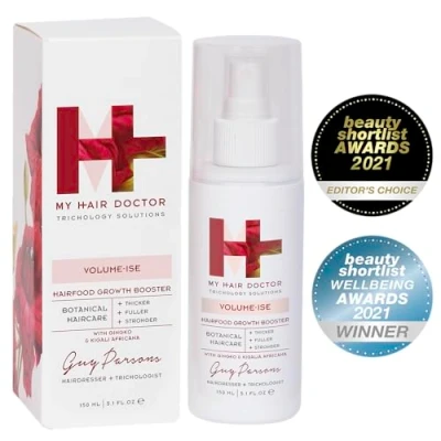Image of My Hair Doctor Volume ISE Food Growth Booster 150ml. Spray For Loss &amp; Thinning Hair. Thickening Products Women Men, Regrowth.