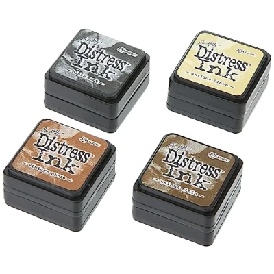 Image of Tim Holtz Distress Mini Ink Kits Kit #3 Multi colour,70w x 35h 22d