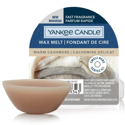 Image of Yankee Candle Wax Melts Warm Cashmere Up to 8 Hours of Fragrance 1 Count