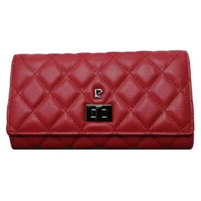 Image of Pierre Cardin Women&#039;s Wallet, Beautiful, Large, Spacious, Leather, Gift, Wallet with Coin Purse, banknote Holder, Girl