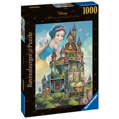 Image of Ravensburger Disney Castles Snow White 1000 Piece Jigsaw Puzzles for Adults and Kids Age 12 Years Up
