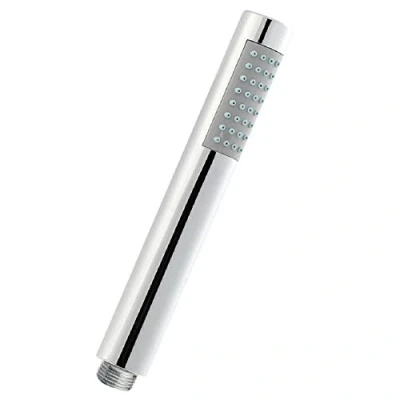 Image of Chrome Pencil Hand Held Mixer Shower Head Universal Easy Clean Handset HO307