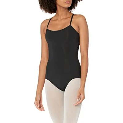 Image of Capezio Ca1Ev 126 meryle Strappy Back Camisole Leotard meryl Lycra Black, Large