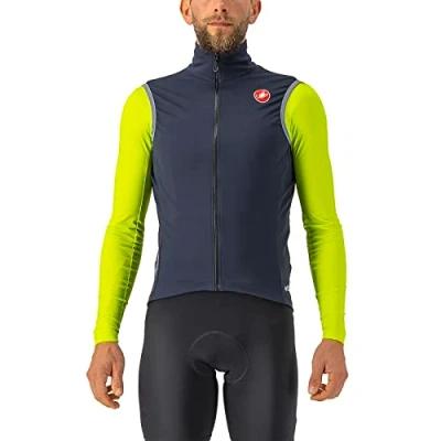 Image of CASTELLI 4522514 424 PERFETTO RoS 2 VEST Jacket Men&#039;s BELGIAN BLUE Size S