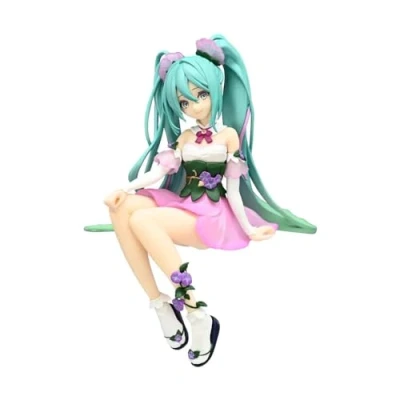 Image of Furyu Figurine Hatsune Miku Flower Fairy Morning Glory Noodle Stopper 14cm 4582655074477