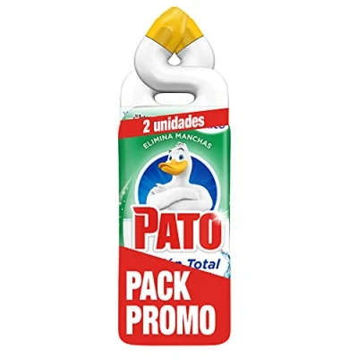 Image of Duck WC Total Action Toilet Cleaner Fresh, Clean and Scent, 750 ml (Duo Pack, 2 Units)