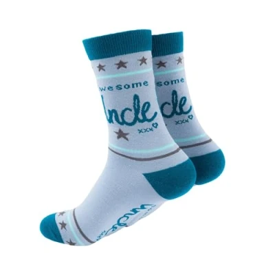 Image of Boofle Awesome Uncle Starstruck Pup Arazzi Socks Gift Idea