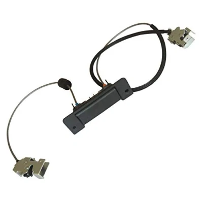 Image of Tpuk Rear Door Lock Latch Upper Left Medium Roof And Lower Cable Handle For Transit Mk6 Mk7 2000 2013 1494102C