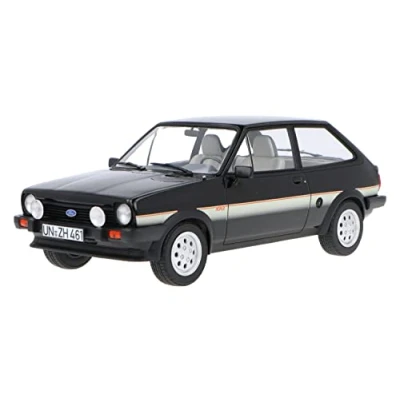 Image of Norev NV182743 1:18 Ford Fiesta XR2 1981 Black Collectable Model, Multi