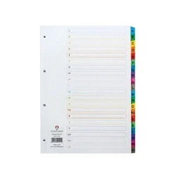 Image of Concord Index A Z A4 White With Multicolour Tabs 02101/CS21
