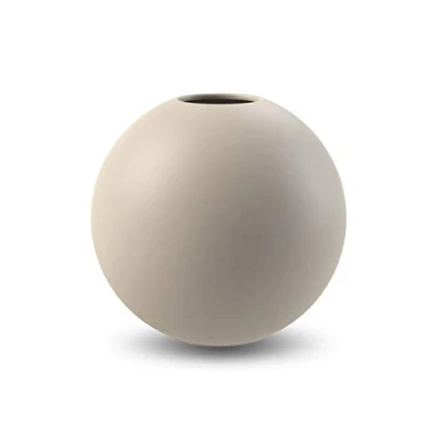 Image of Cooee Design 30 cm Ceramic Ball Vase Sand