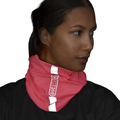 Image of Proviz REFLECT360 Reflective Breathable Unisex Windproof Multi Functional Neck Warmer Gaiter Hi Visibility, Pink