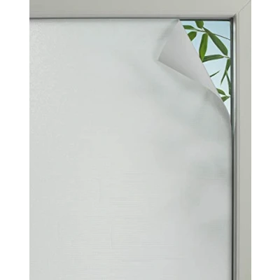 Image of GARDINIA Static Window Film Textile 75, Self Adhesive, Opaque, Privacy Protection, Translucent, Sticks Without 45 x 150 cm