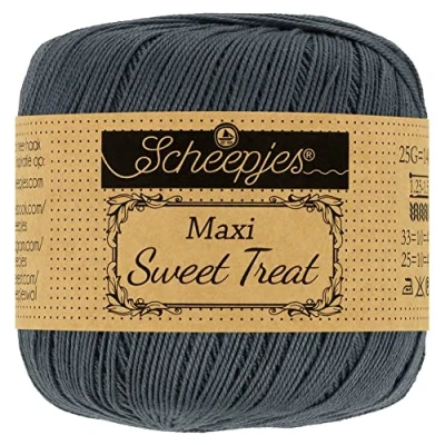 Image of Scheepjes Maxi Sweet Treat 393 Charcoal Yarn 10x25g