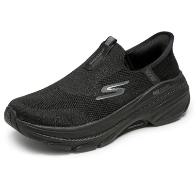 Image of Skechers Women&#039;s MAX Cushioning Arch FIT 2.0 Cambridge Sneaker, Black, 7 UK