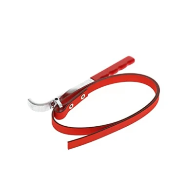 Image of GEDORE Red Band Wrench, Diameter 200 mm, 15 mm Wide Fabric Tape, Made of Chrome Vanadium Steel