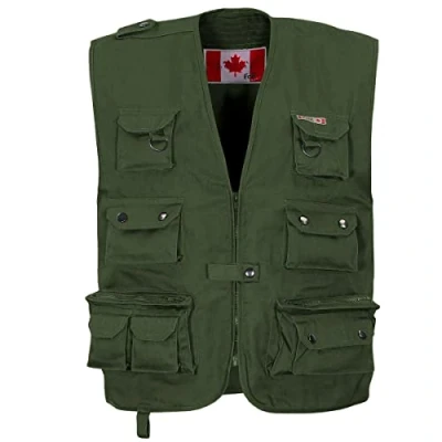 Image of MFH Fox Outdoor Heavy Vest OD Green size XL