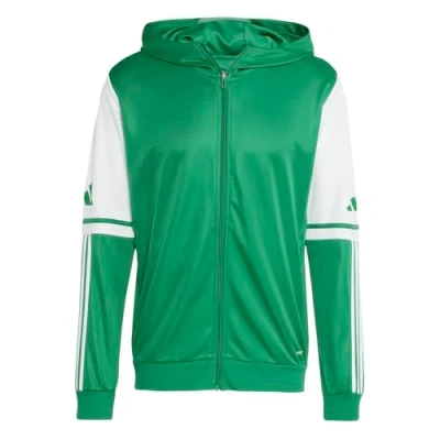Image of adidas Men&#039;s SQUADRA25 HOODY, team green/white, XS