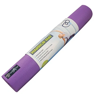 Image of Yoga Mad Warrior Mat 4mm Purple