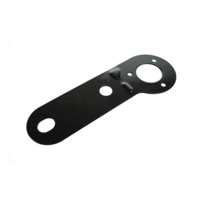Image of 7 + 13 Pin Towbar Socket Mounting Bracket, Plate, Single, (No Slit) Maypole, Van