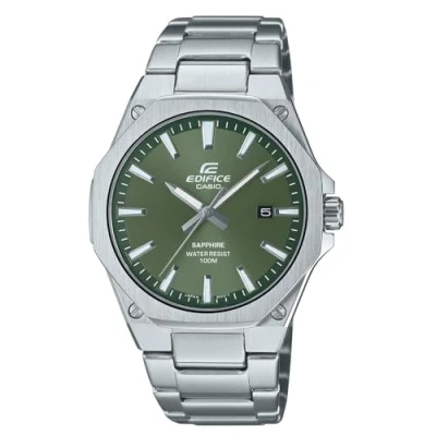 Image of Casio Men Analogue Quartz Watch with Stainless Steel Strap EFR S108D 3AVUEF