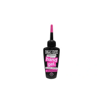 Image of Muc Off Antibacterial Hand Sanitiser Gel, 120 Millilitres Effective Formula With 79% Alcohol Content Kills 99.999% of Germs