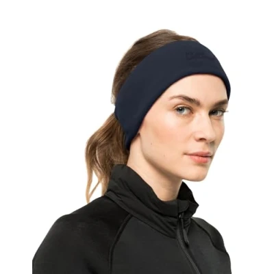 Image of Jack Wolfskin Real Stuff Headband Night Blue One Size