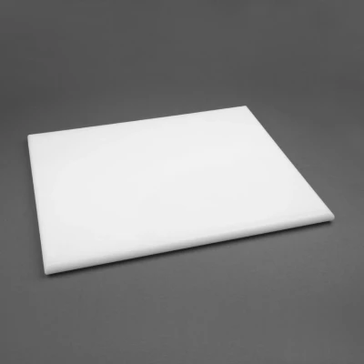 Image of Hygiplas Extra Large Chopping Board in White Polyethylene 25 x 600 450 mm