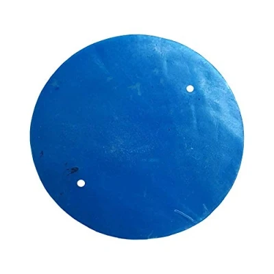 Image of VIE Naturals CAPIZ Shell Discs Diameter With 2 holes 45 Pcs (Turquoise), 5CM VN2401 TQ 45_UK