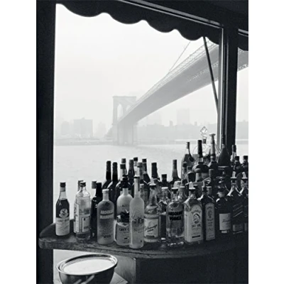 Image of Pyramid International River Cafe (New York) Canvas Print 30 x 40cm, Wood, Multicolour, 40 1.3 cm