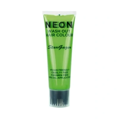 Image of Stargazer Neon UV Reactive Wash Out Hair Colour, Super Vibrant Green
