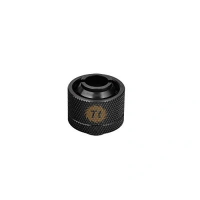 Image of Thermaltake Pacific DIY LCS 1/2&quot; ID x 3/4&quot; OD Compression Fitting Black Cooling CL W030 CA00BL A