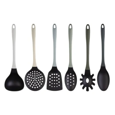 Image of MasterChef Kitchen Utensils Set, Nylon, Grey