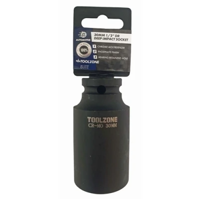 Image of Toolzone 30mm 1/2&quot; Deep Impact Socket