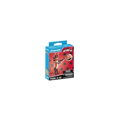 Image of Playmobil 71339 Miraculous: Rena Rouge, Tales of Ladybug and Cat Noir, collector’s item, gifting toy fun imaginative role play, playsets for children ages 4+