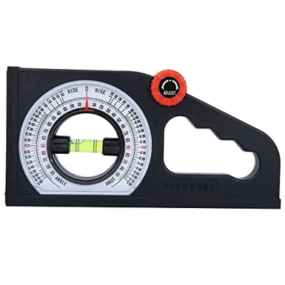 Image of Engineering Slope Inclinometer,Angle Finder,Mini Inclinometer Measurement Tool,Protractor Level Meter,Clinometer Angle Meter,Goniometer Slope,for Civil/Construction Engineering(Without magnetic)