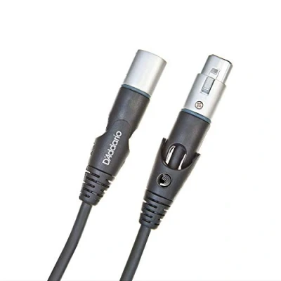 Image of D&#039;Addario XLR Cable Microphone Swiveling Ends Shielded for Noise Reduction Swivel Series 25 Feet/7.62 Meters 1 Pack