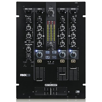 Image of Reloop RMX 33I 3+1 Digital FX Mixer With iPad Split Connection