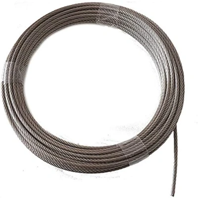 Image of Wire Rope 2 mm 15 m Stainless Steel 7 x 19 EN 1.4401 Soft A4 NIRO, Nirosta