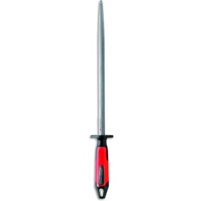Image of F. DICK Dickoron Micro 73171302 63 Sharpening Steel (Butcher with Blade Length 30 cm, Round, 65 HRC)