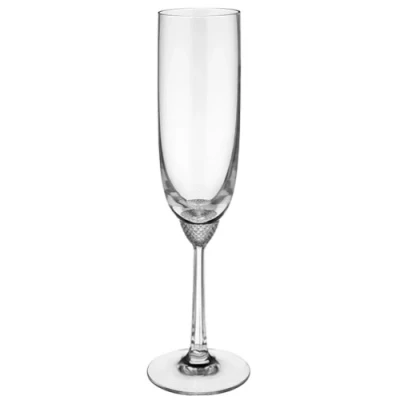 Image of Villeroy &amp; Boch Octavie Crystal Champagne Flutes, Set of 6