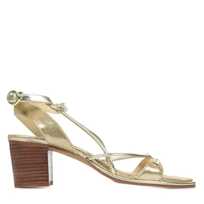 Image of Les Tropeziennes par M Belarbi Lilonbuc Sandals, Women&#039;s, Size: 5, Beige irisse Leather