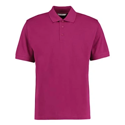 Image of Kustom Kit Unisex Comfort Finish Klassic Polo Shirt Magenta 3XL