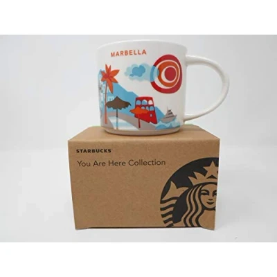 Image of Starbucks Marbella You are Here Collection Coffee Mug (16 fl oz/473 ml)
