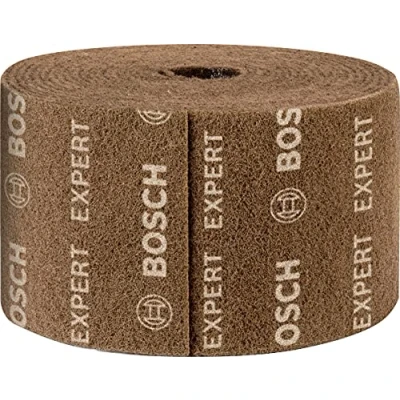 Image of Bosch Professional 1x Expert N880 Fleece Roll (for Steel sheets, Width 150 mm, Length 10 m, Accessories Hand Sanding)