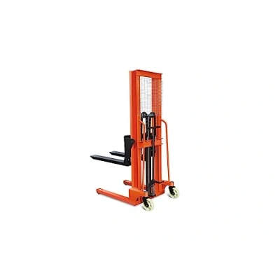 Image of Hand Pallet Stacker Manual Fork Lift Truck 0.5T 1M (Hydraulic Lifting Electric Compact)